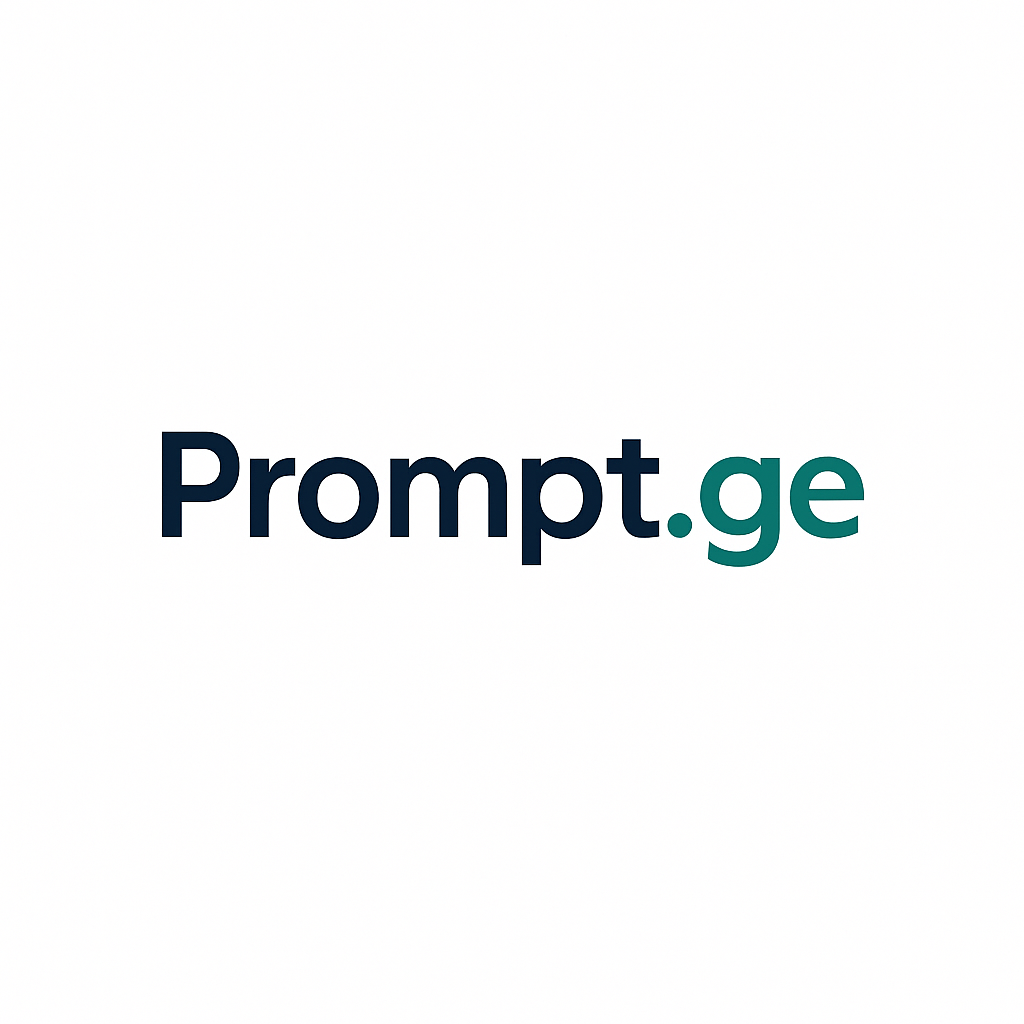 Prompt.ge - ხელოვნური ინტელექტი